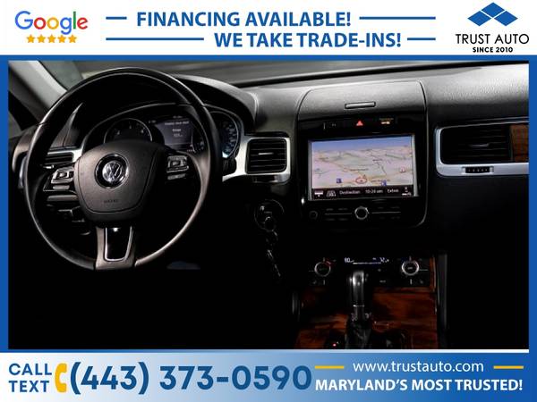 2011 Volkswagen Touareg LuxDiesel SUV - - by dealer for sale in Sykesville, MD – photo 11