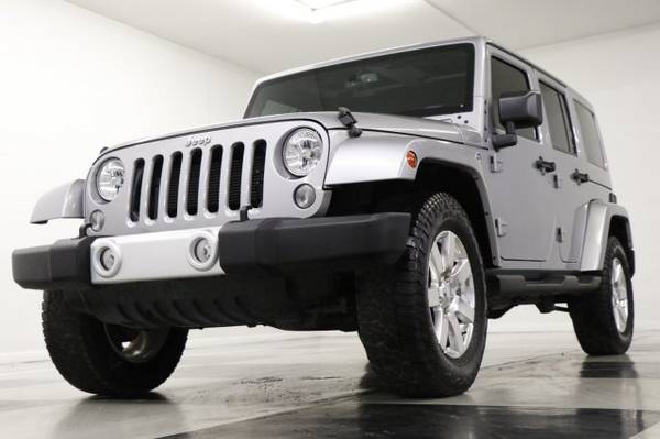 *LIKE NEW Silver WRANGLER 4WD* 2015 Jeep *CHROME RIMS & BLUETOOTH* for sale in Clinton, KS – photo 21