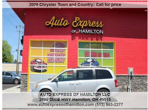 2009 Chrysler Town and Country 399 Down TAX BUY HERE PAY HERE for sale in Hamilton, OH