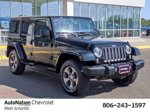 2016 Jeep Wrangler Unlimited Sahara 4x4 4WD Four Wheel SKU:GL245051... for sale in Amarillo, TX – photo 3