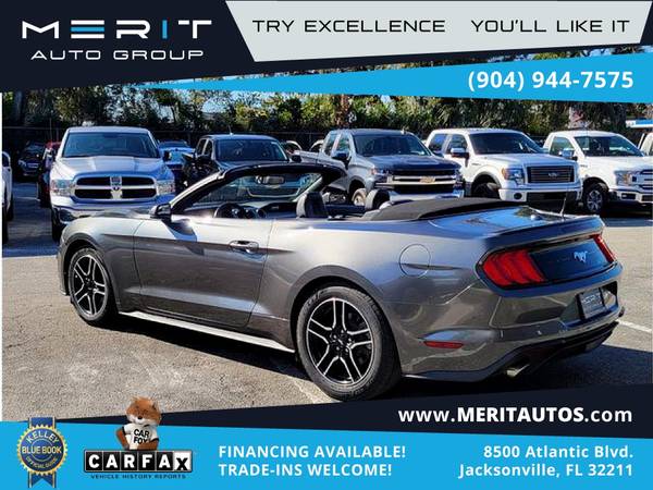 2019 Ford Mustang EcoBoost Premium Convertible 2D FOR ONLY 454/mo! for sale in Jacksonville, FL – photo 5