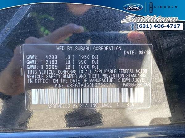 2019 Subaru Impreza 2 0i Sport 5-door CVT Hatchback for sale in Saint James, NY – photo 13