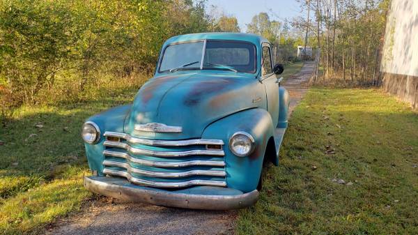1953 Chevy pickup patina rat rod LS AC for sale in Mount Juliet, TN
