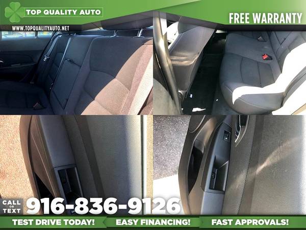 2014 Chevrolet *Cruze* *1LT* *1 LT* *1-LT* Sedan for only $8,600 or... for sale in Rancho Cordova, CA – photo 6