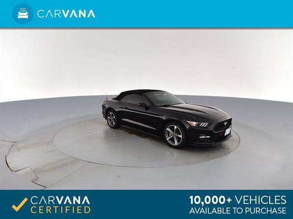 2015 Ford Mustang V6 Convertible 2D Convertible Black - FINANCE ONLINE for sale in Lexington, KY – photo 9