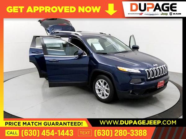 229/mo - 2018 Jeep Cherokee Latitude - - by dealer for sale in Glendale Heights, IL – photo 9