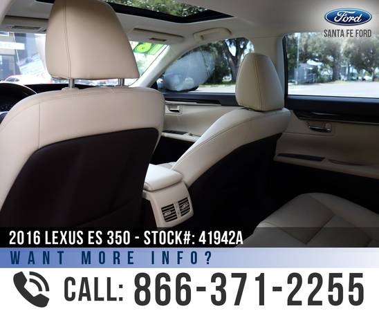 2016 Lexus ES 350 HomeLink - Sunroof - Backup Camera - cars for sale in Alachua, FL – photo 19