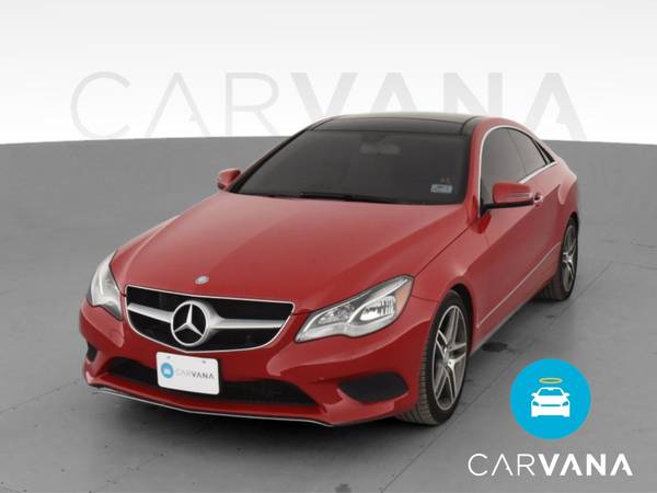 2014 Mercedes-Benz E-Class E 350 4MATIC Coupe 2D coupe Red - FINANCE... for sale in South Bend, IN