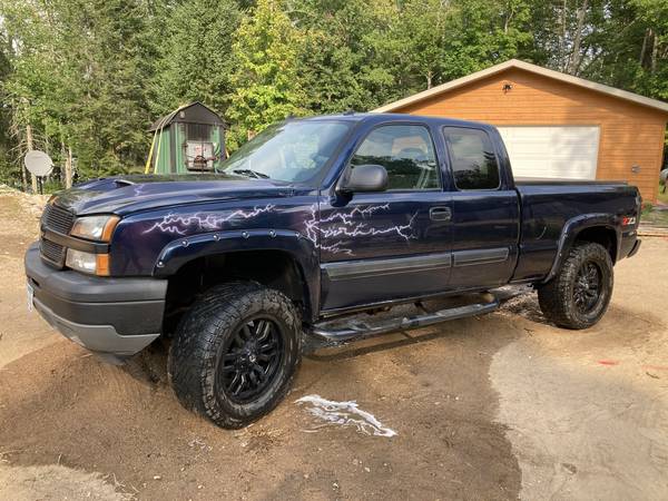 2005 Chevy Silverado 1500 Z71 Lifted for sale in Lindstrom, MN