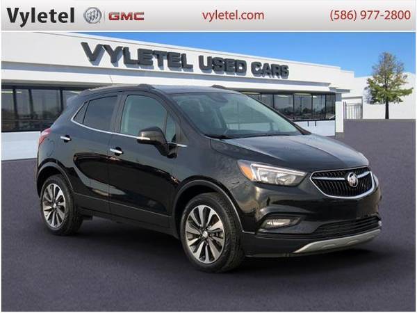 2017 Buick Encore SUV FWD 4dr Preferred II - Buick Ebony - cars &... for sale in Sterling Heights, MI – photo 2