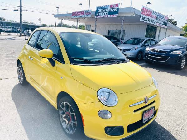 2012 Fiat 500 Hatchback 80k miles clean title - - by for sale in Sacramento , CA