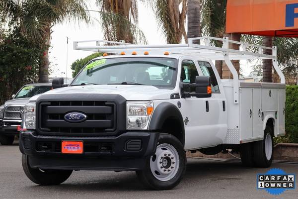 2015 Ford F-550 F550 XL 4x4 Utility Ladder Work Diesel Truck #26999 for sale in Fontana, CA – photo 3