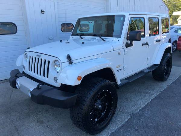 2015 Jeep Wrangler Unlimited Sahara 4x4 - Leather - Navigation -... for sale in binghamton, NY