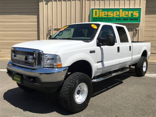 2002 Ford F350 7.3L Power Stroke Turbo Diesel 4x4 LIFTED Super Duty for sale in Sacramento, NV