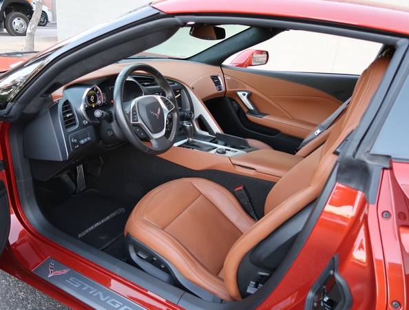 2015 Chevrolet Corvette 3LT Z51 Chrome Whls Daytona Orange 11k Miles... for sale in Scottsdale, AZ – photo 9