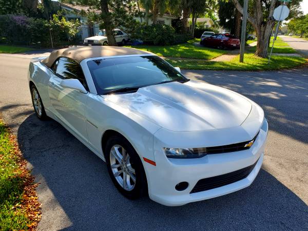 2015 Chevrolet Camaro LT Convertible 1 owner Clean Title for sale in Hollywood, FL – photo 15