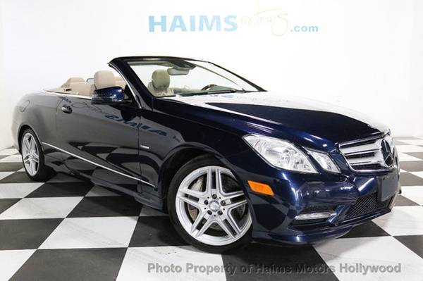 2012 Mercedes-Benz E 550 2dr Cabriolet RWD for sale in Lauderdale Lakes, FL – photo 4