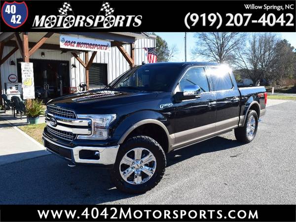 2019 FORD F150 SUPERCREW 4x4 LARIAT - - by dealer for sale in Willow Springs, NC