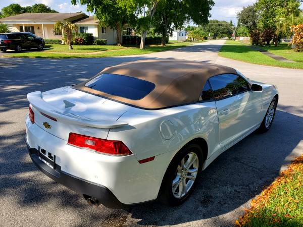 2015 Chevrolet Camaro LT Convertible 1 owner Clean Title for sale in Hollywood, FL – photo 14