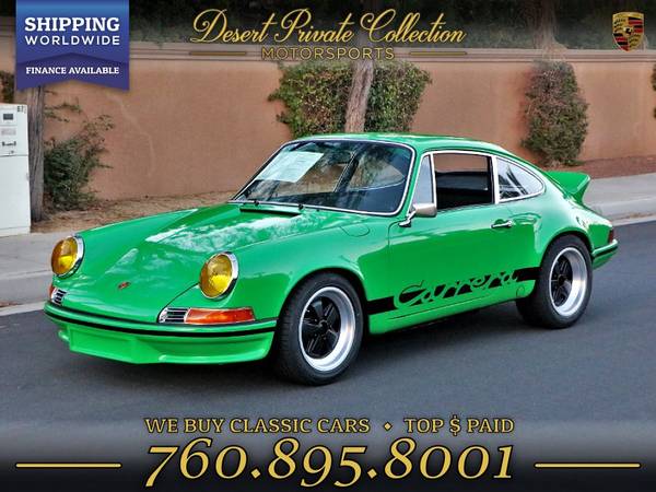 1970 Porsche 911 out law Carrera RS Tribute Coupe with a GREAT COLOR... for sale in Palm Desert , CA