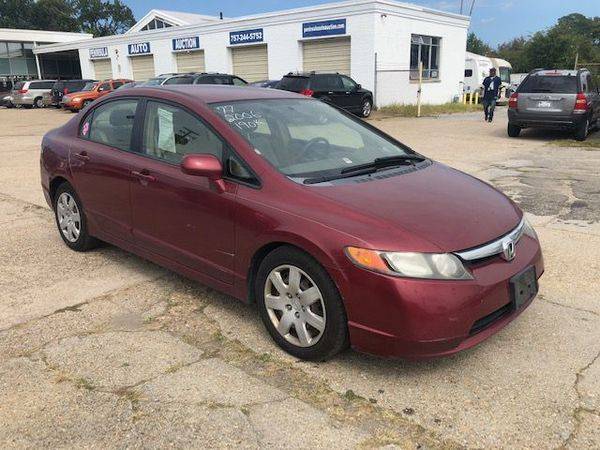 2006 Honda CIVIC LX WHOLESALE PRICES USAA NAVY FEDERAL for sale in Norfolk, VA