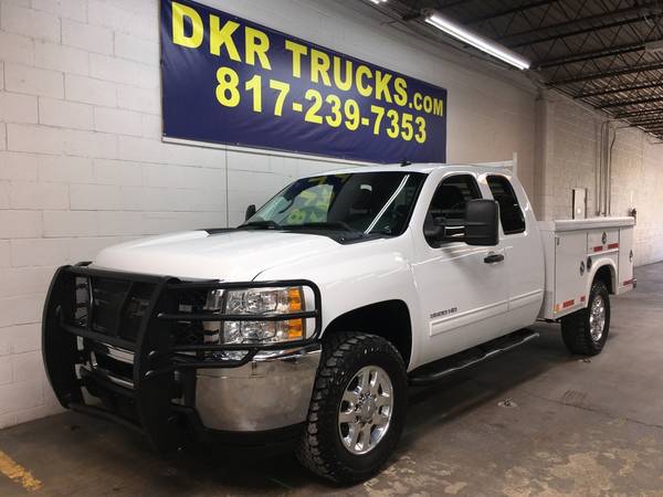 2013 Chevrolet 3500 HD Extended Cab 4x4 V8 SRW Service Utility Bed for sale in Arlington, TX – photo 7