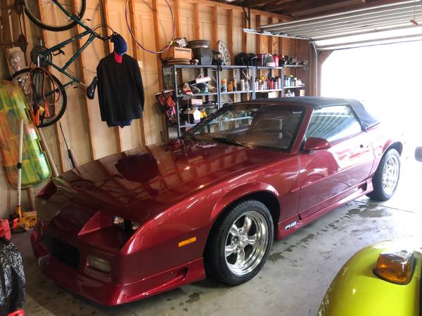 1991 RS CAMARO CONVERTIBLE ALL ORIGINAL - cars & trucks - by owner -... for sale in South Bend, IL