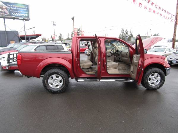 2007 Nissan Frontier 2WD Crew Cab SWB Auto BURGANDY 2 OWNER SO for sale in Milwaukie, OR – photo 24