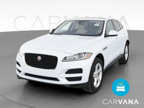 2018 Jag Jaguar FPACE 30t Premium Sport Utility 4D suv White -... for sale in NEWARK, NY