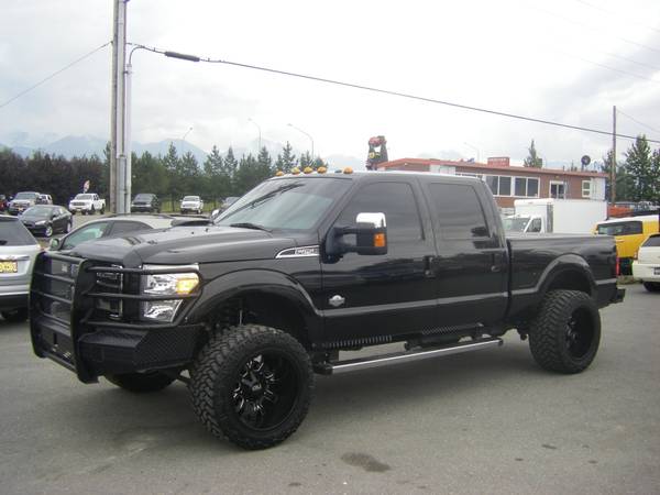 POWERSTROKE 2015 Ford F250 Crew Cab King Ranch FX4 4X4(Lifted/Leather) for sale in Anchorage, AK – photo 2