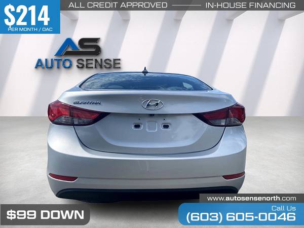 214/mo - 2016 Hyundai Elantra SE - - by dealer for sale in Chichester, ME – photo 5