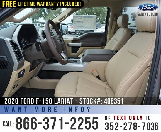 *** 2020 FORD F150 LARIAT 4WD *** SAVE Over $5,000 off MSRP! - cars... for sale in Alachua, FL – photo 13