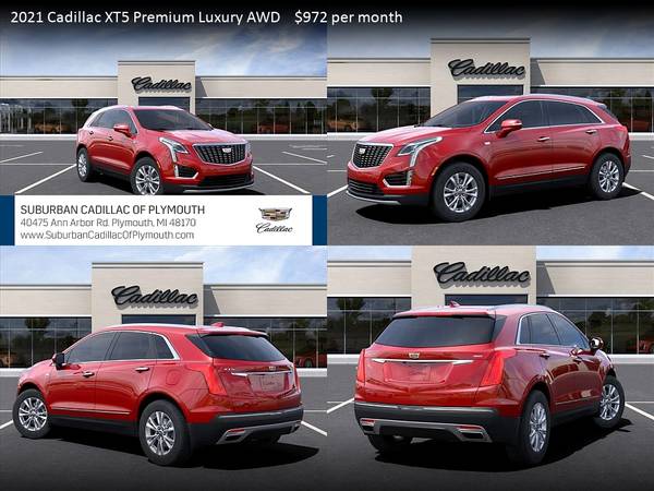 2021 Cadillac XT5 XT 5 XT-5 Premium Luxury AWD FOR ONLY 972/mo! for sale in Plymouth, MI – photo 14