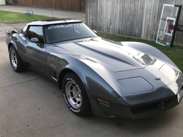 1982 Corvette Make Offer or will trade for H1 or Jeep for sale in Amarillo, TX