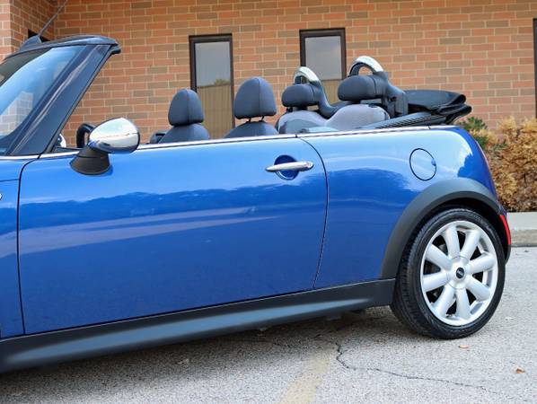 2008 MINI COOPER S CONVERTIBLE ONLY 43k-MILES 1-OWNER SERVICED MUST for sale in Elgin, IL – photo 4