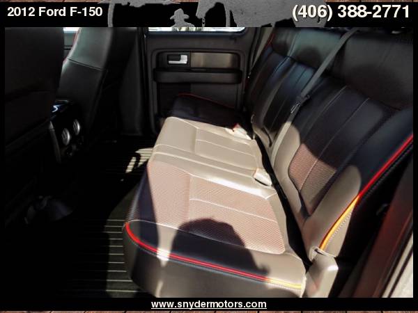2012 Ford F-150, MOTO WHEELS, 1 OWNER, ECO-BOOST for sale in Belgrade, MT – photo 20