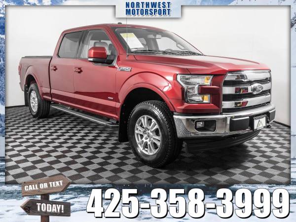 *LEATHER* 2017 *Ford F-150* Lariat FX4 4x4 - cars & trucks - by... for sale in Lynnwood, WA