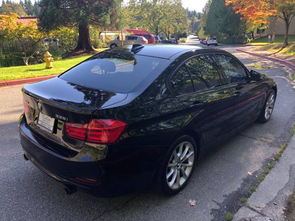 2014 BMW 335XI Sedan- AWD, Local Trade, BLACK/BLACK LOW MILES! for sale in Kirkland, WA – photo 5