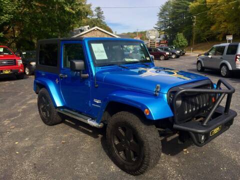 $14,999 2010 Jeep Wrangler 4x4 SAHARA 2dr *BEAUTY, 111k, CLEAN CARFAX* for sale in Belmont, VT