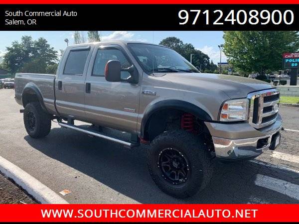 2005 FORD F-250 CREW CAB SHORT BED POWERSTROKE DIESEL 4X4 for sale in Salem, OR – photo 7