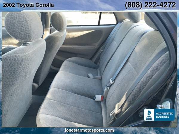 2002 Toyota Corolla 4dr Sdn LE Auto - cars & trucks - by dealer -... for sale in Wahiawa, HI – photo 5