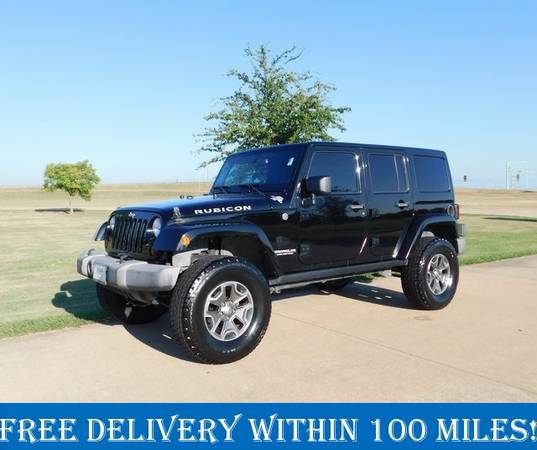 2013 Jeep Wrangler Unlimited Rubicon for sale in Denison, TX