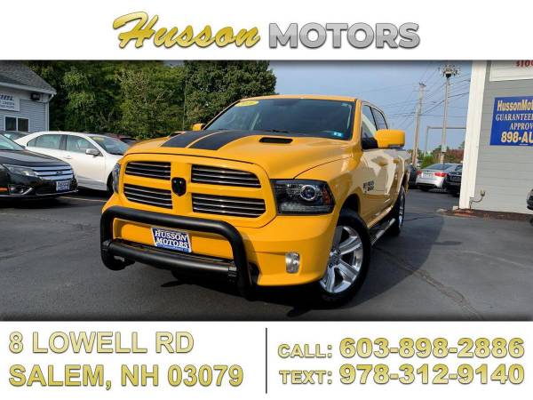 2016 RAM 1500 Sport Crew Cab SWB 4WD -CALL/TEXT TODAY! (603) 965-27... for sale in Salem, ME