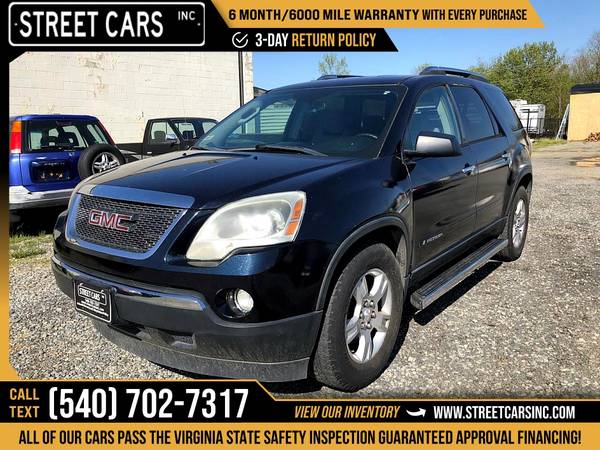 2008 GMC Acadia FWDSLE1 FWDSLE 1 FWDSLE-1 PRICED TO SELL! - cars & for sale in Fredericksburg, District Of Columbia