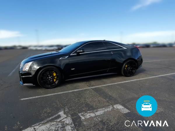 2012 Caddy Cadillac CTS CTS-V Coupe 2D coupe Black - FINANCE ONLINE... for sale in Prescott, AZ – photo 4