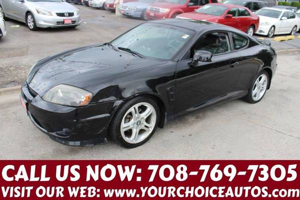 2006*HYUNDAI*TIBURON*GT*LIMITED 1OWNER LEATHER KEYLS GOOD TIRES 219075 for sale in posen, IL