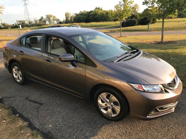 2014 Honda Civic Lx Sedan - Only 55k Miles, Loaded, Great Mpg!!! for sale in West Chester, OH – photo 9