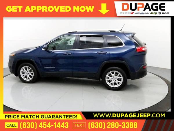 229/mo - 2018 Jeep Cherokee Latitude - - by dealer for sale in Glendale Heights, IL – photo 4