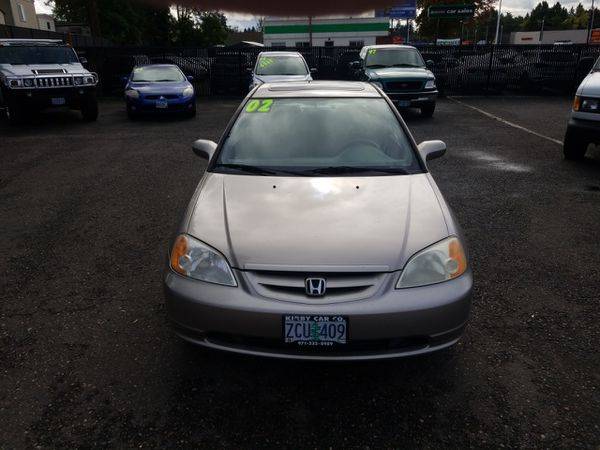 2002 Honda Civic EX Coupe Auto! Moon Roof! Clean Title! 35mpg! CALL for sale in Portland, OR – photo 2