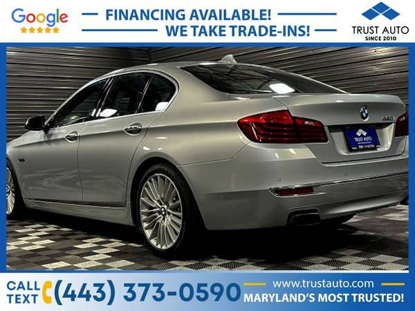 2014 BMW 5 Series 550i Luxury Sport Sedan wExecutive Driver for sale in Sykesville, MD – photo 6
